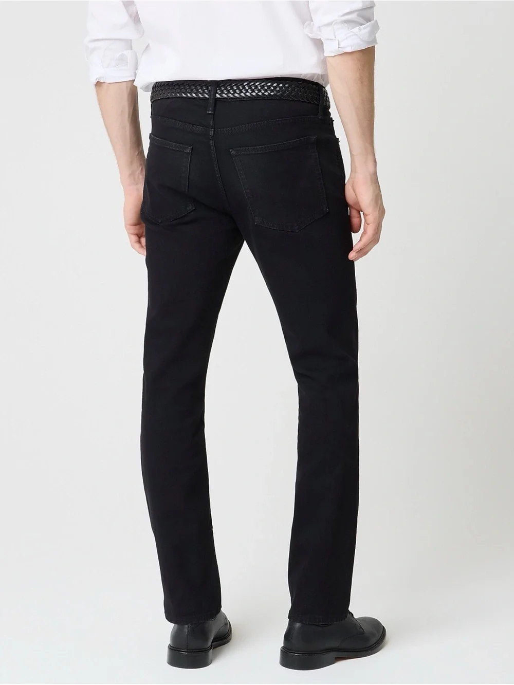 J.Crew Straight-fit jean in in‎ signature flex Dark Shadow Black Men’s 30x32 NWT